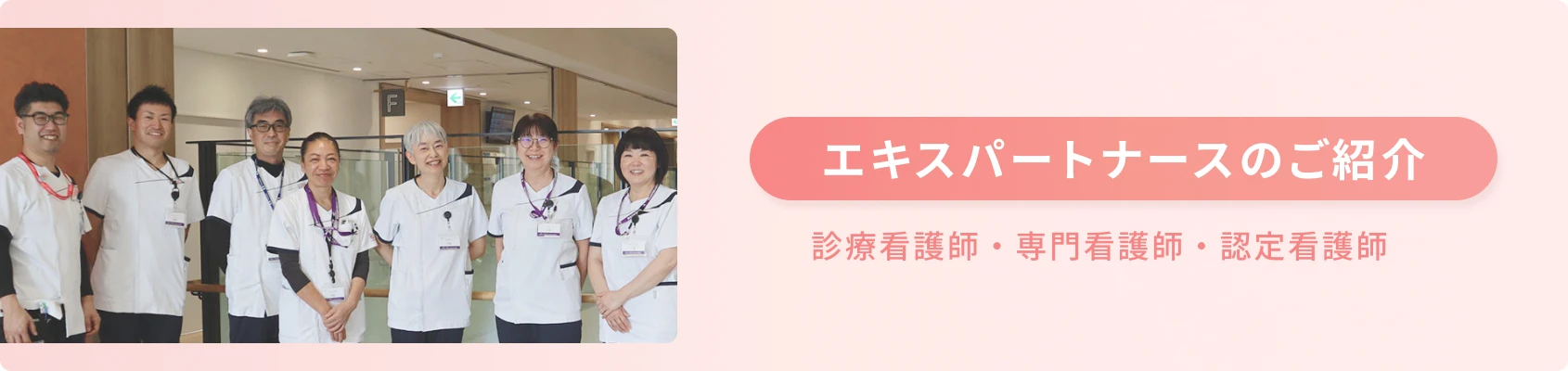 エキスパートナースページへのリンク